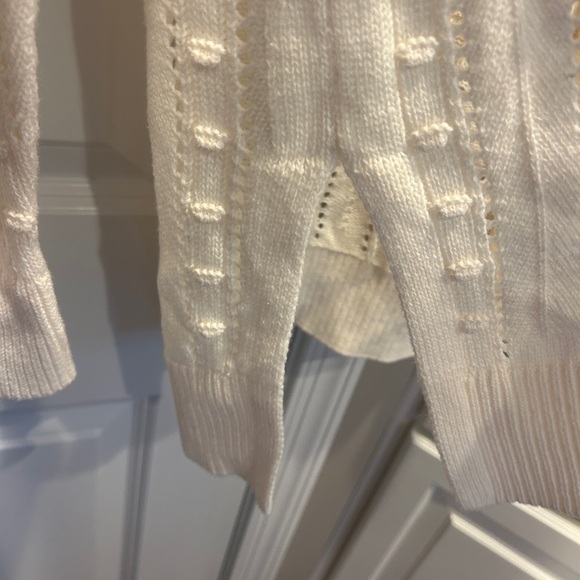 Women’s Loft Sweater Cardigan Small Cream - Picture 6 of 10